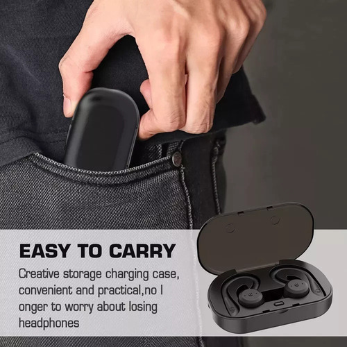 Zg Fone De Ouvido Sem Fio Natação Tws Bluetooth Desporte
