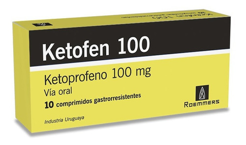 Ketofen® 100 Mg X 10 Comprimidos