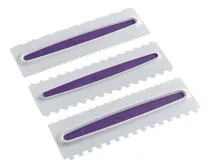 Comprar Peines Para Tortas Set De 3 Texturizador De Tortas Wilton