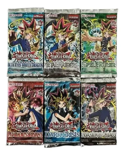 comprar 6 Sobres Retro Set 25th Aniversario Inglés & Español Yugioh