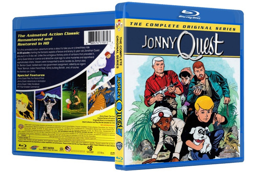 Jonny Quest 1964 Serie En Bluray Latino/ingles Subt Ingles