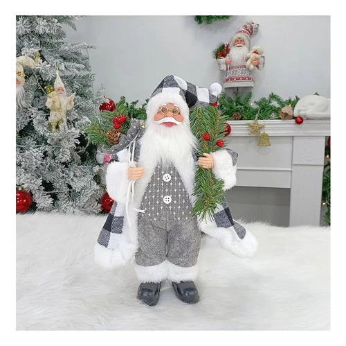 Q Mc Adornos Navideños De Papá Noel, Decoración Navideña,