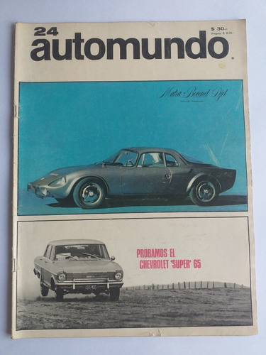 Revista Automundo Nro. 24 - Septiembre 1965 *