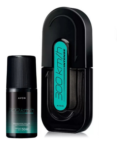 Set Fragancia Avon 300 Km/h Intense Para Él 2 Productos