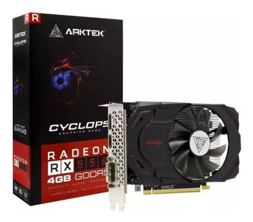 Tarjeta De Video Arktek Rx550 4gb Gddr5 128 Bits Gs