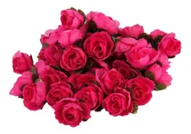 Comprar Rosas Artificiales Goohochy De Seda Con Tallos Rosas, 60 Pzs