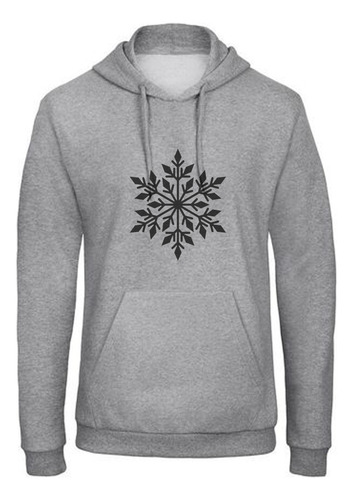 Sudadera Unisex Con Gorro Copo De Navidad