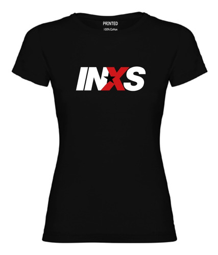 Polera Mujer Estampada Inxs