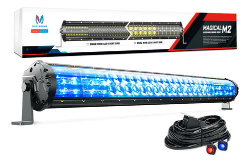 Barra De Luz Led Iceblue Mictuning M2 106 Cm 240w Doble Fila