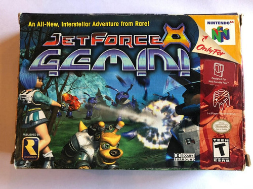 Jetforce Gemini Nintendo 64 En Caja Con Manual