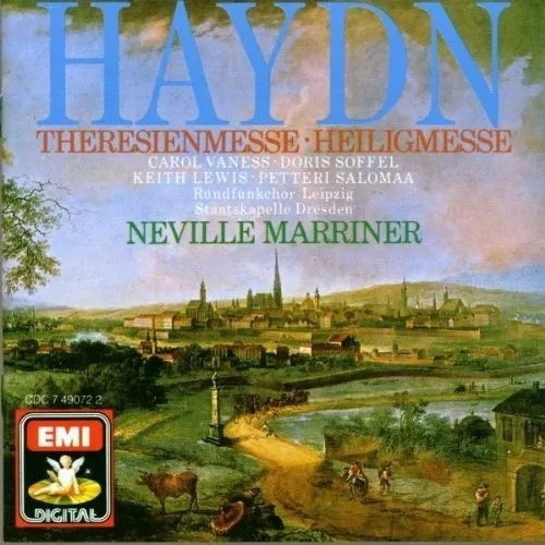 Cd Haydn - Theresienmesse & Heiligmesse - Neville Marriner (Usado)