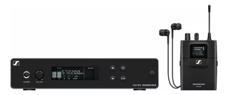 Sistema De Monitoramento Sennheiser Sem Fio Xsw Iem In-ear Cor Preto Cor da luz SET A Faixa de frequência: 476-500 MHz