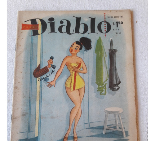 Pobre Diablo Nº 448 Revista Ed Zig Zag 1954 Eliseo Plana