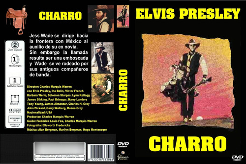 Charro - Elvia Presley - Dvd