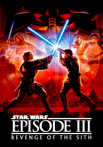 Posters Cine Revenge Of The Sith Star Wars Cine 100x70 Cm