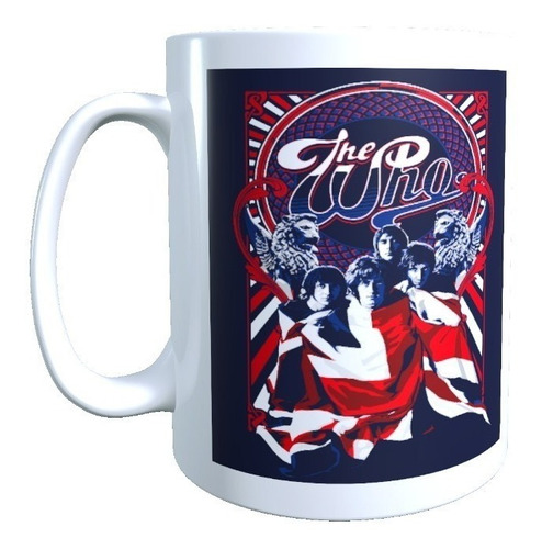 Taza Diseño Tho Who Banda Rock Clasico Poster