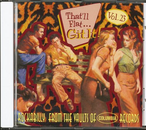 Cd: ¡ese Lil Flat Lo Regaló! Volumen 23: Rockabilly From The