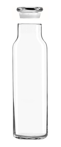 Libbey Botella De Jarra Con Tapa De Cristal, 24 Onzas, Cilin