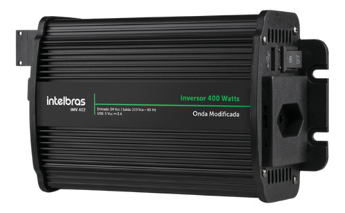 Inversor De Tensao Modificada 400w 24vcc P/ 220vac Imv 402