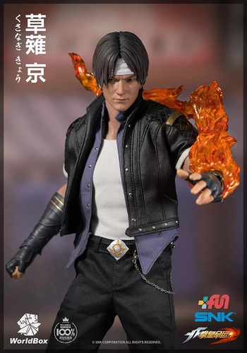 Boneco The King Of Fighters Iori Action Figure Terry 1/6 Kyo