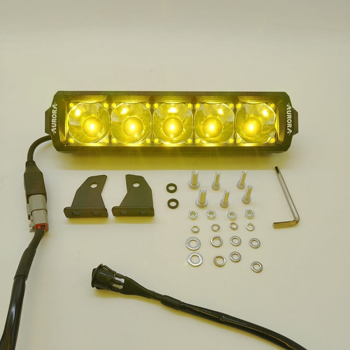 Barra Led Aurora D6 Ultra Spot Doble Color 22 Pul Atv Can Am