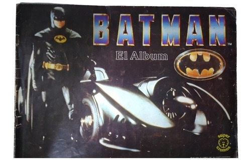 Album Figus Batman, De 1989 C/faltantes