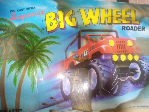 Carro De Metal  Big Wheel