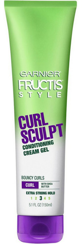 Garnier Fructis Style Curl Sculpt Gel Crema Acondicionadora.