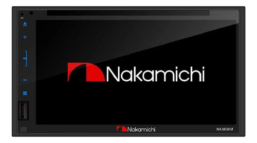Radio Auto Nakamichi Con Dvd Y Bluetooth Gris Oscuro