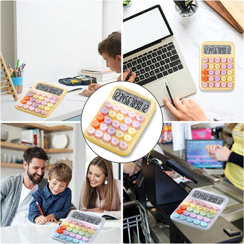 Calculadora, Calculadora De Mesa, Calculadora Básica De 12