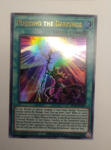 Yugioh! Piercing The Darkness Mp21-en257 1st Edition