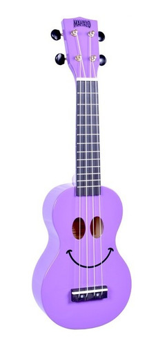 Ukelele Soprano Mahalo Sonrisa Purpura + Funda + Metodo