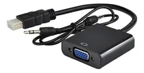 Comprar Adaptador Conversor Convertidor Hdmi Macho A Vga Hembra Hd
