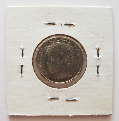 Imagen 2 de 2 de Moneda Italia 100 Liras 1994 Xf