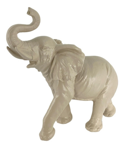 Figura Decorativa Elefante Beige