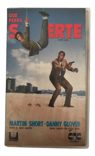 Vhs Que Perra Suerte Pure Luck Martin Short Danny Glover (Usado)