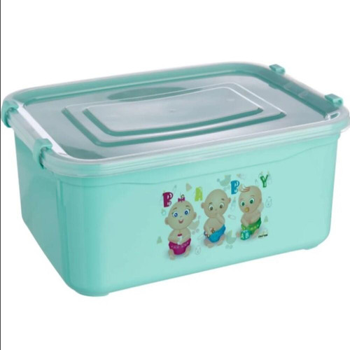 Caixa Organizadora Baby 16l - Organize O Cantinho Do Bebê