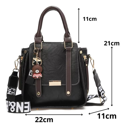 Bolsa Feminina Shopping Estilosa Transversal Natal Moderna