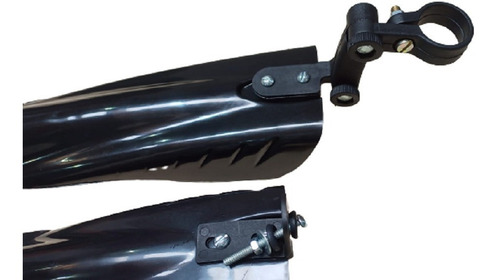 Imagem 5 de 10 de Par Paralamas Bike Bicicleta Aro 26 - 29 Dianteiro Traseiro