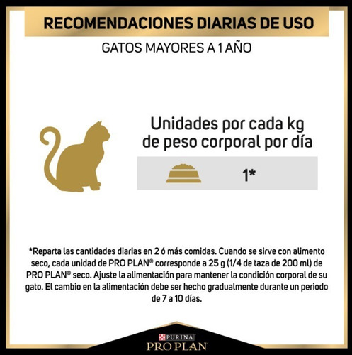 Imagen 4 de 5 de Alimento Pro Plan Gato Adulto Húmedo De Salmón, Sobre De 85g
