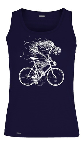 Camiseta Esqueleto Bicicleta Bicycle Graphic Inp Hombre Ecs 
