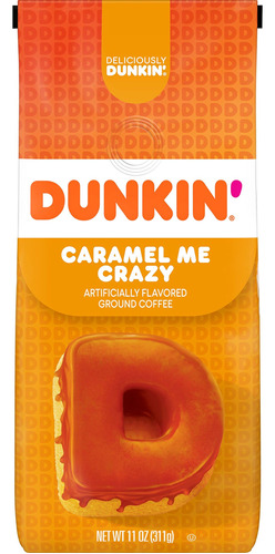 Dunkin' - Cafe Molido Caramel Me Crazy Con Sabor A Caramelo,