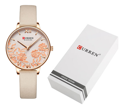 Relojes De Pulsera Para Mujer, Correa De Piel De Imitación C