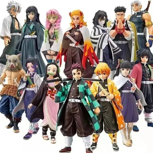 Imagen 1 de 2 de Una Figura De Demon Slayer (kimetsu No Yaiba) 16cm