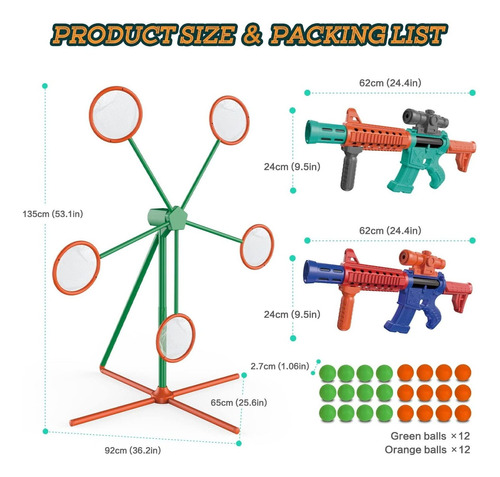 Juegos De Disparos Juguetes Para Niños De 5 A 6, 7, 8, 9, 10