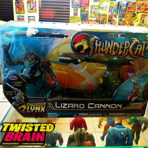 Cartoon Network Thundercats, Thunder Lynx, Lizard Cannon (Usado)