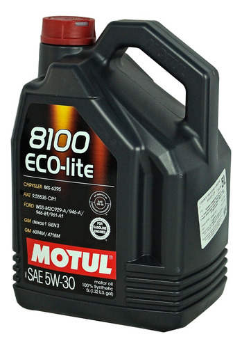 Aceite Sintético Motul 8100 Eco-lite 5w-30 Garrafa