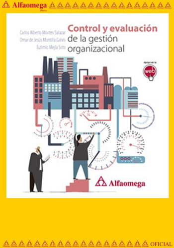 Control Y Evaluación De La Gestión Organizacional, De Montes, Carlos. Editorial Alfaomega Grupo Editor, Tapa Blanda, Edición 1 En Español, 2014