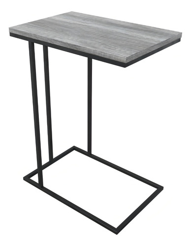 Mesa Lateral Siena Color Gris + Lombardía Color Gris Lombardía