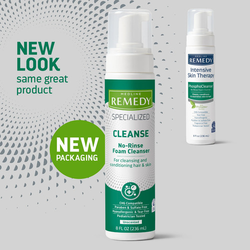 Limpiador En Espuma Medline Remedy Specialized No-rinse 240